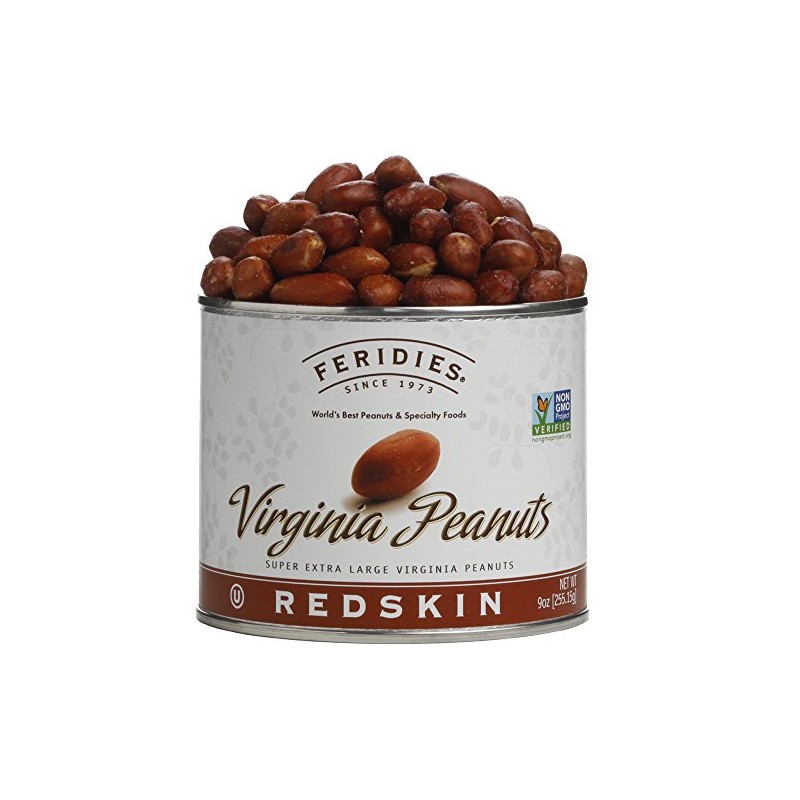 9 oz Can Redskin Virginia Peanuts