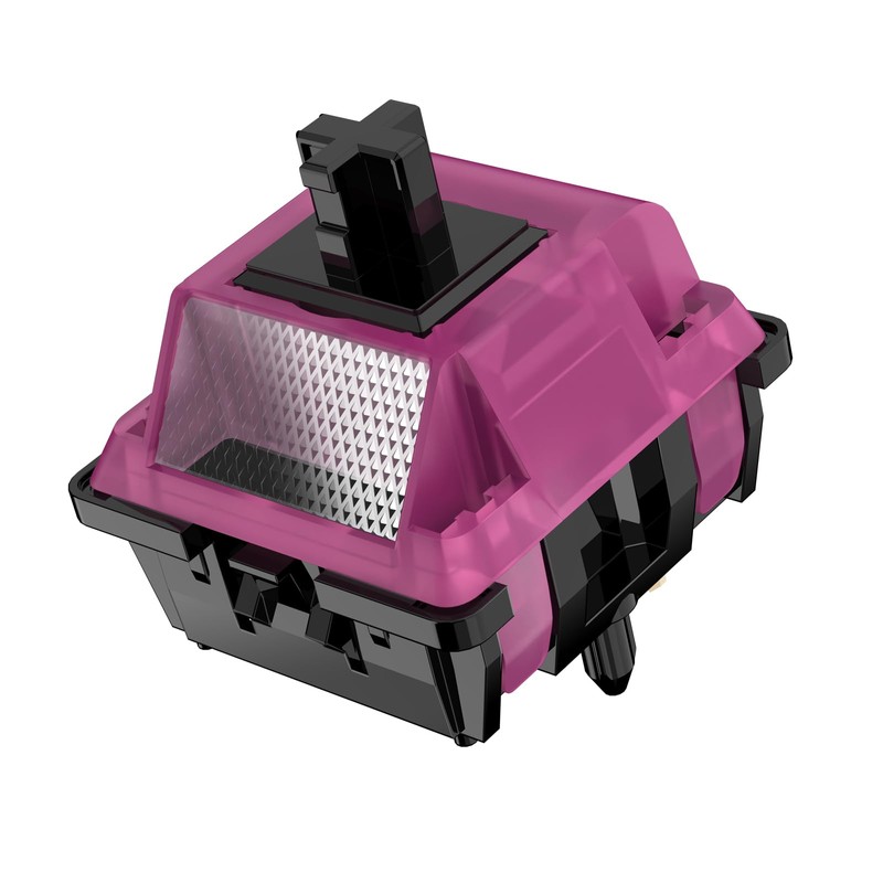 DUROCK Black Lotus Switch, High Precision Linear Switches 63.5g Long