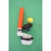 NUFLUSH ENVO Toilet 2 in. Flapper Valve Assembly with adjustable
