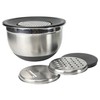 Chef Craft Mixing Bowl and Grater Set
