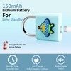 UMIKSMART Keyless Fingerprint Lock, Waterproof USB Rechargeable Smart Padlock for