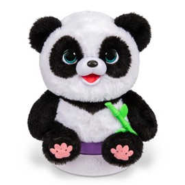 Little Live Pets My Baby Panda ChuChu|Interactive Pet with 50+ Sounds & Reactions, Kicks Feet, Poops, Giggles & More – Includes Potty & Repeat Play – Fun & Adorable Gift for Kids (30cm/11.8in Tall)