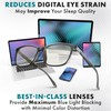 Prospek Mens Blue Light Glasses,CARBON - High Optical Quality Lenses