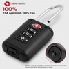 Romon Pack of 2 TSA Luggage Locks, TSA Lock with
