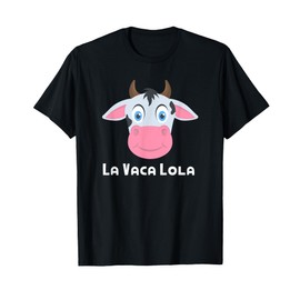 La Vaca Lola T-Shirt, black