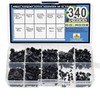 CO-RODE 340pcs Motherboard Spacer Computer Screws Assortment Kit for HDD,