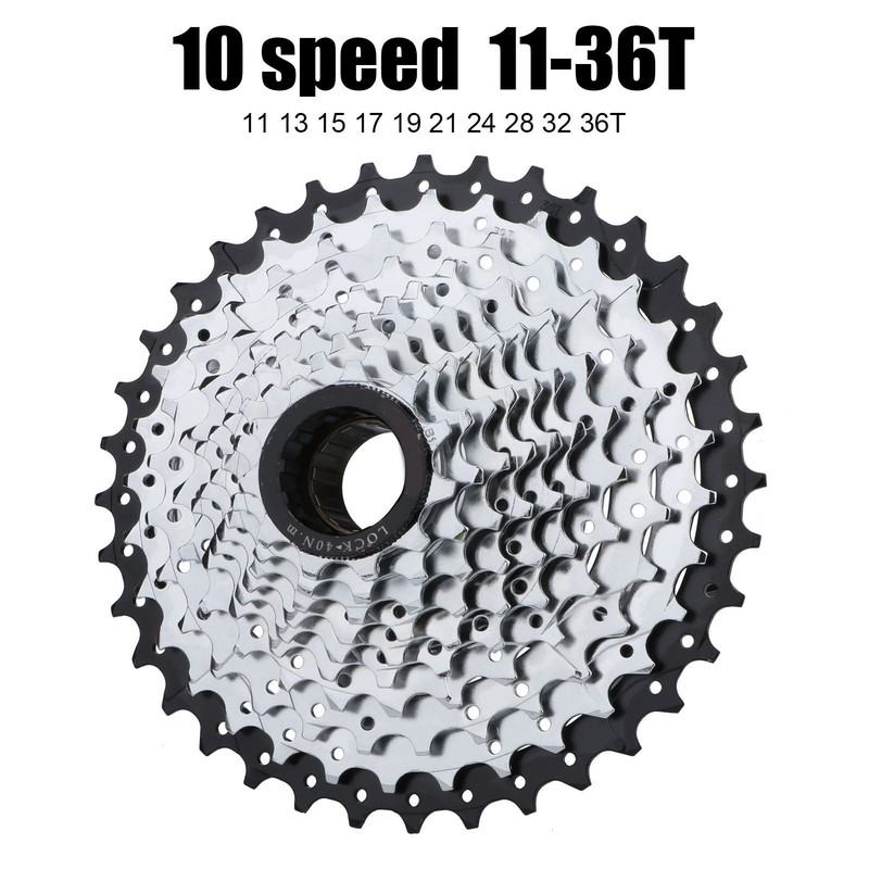 Mountain Bike 10 Speed Spin Flywheel Speed Tower Freewheel 11‑36T