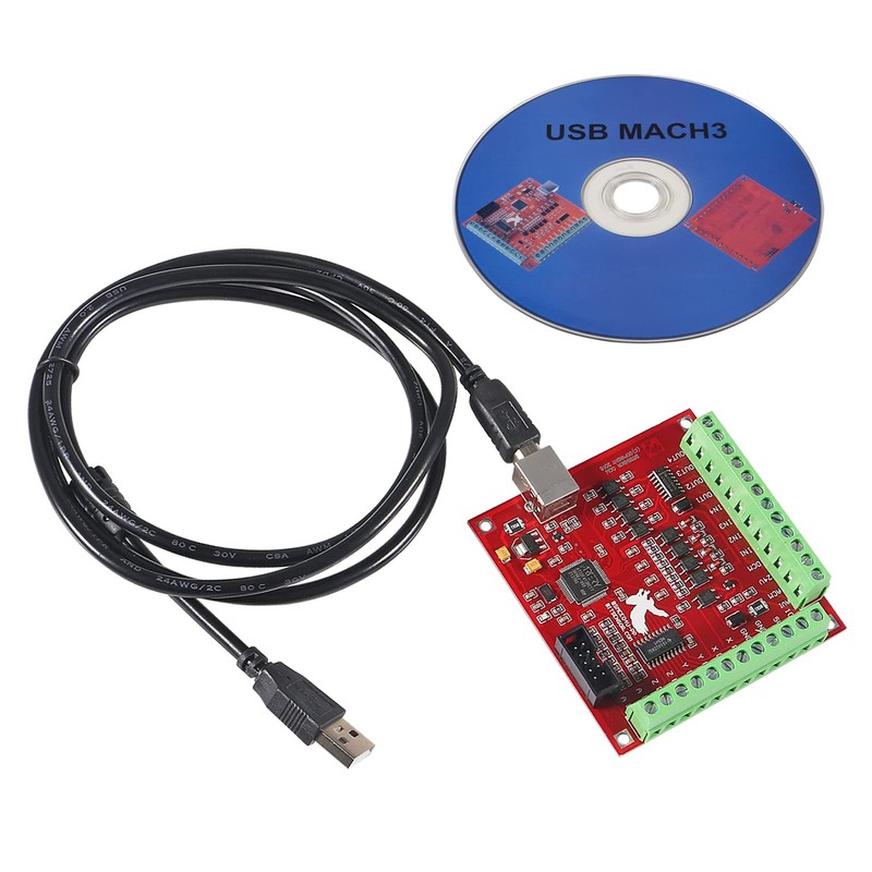 DWEII Mach3 USB Interface Board, USB MACH3 100Khz Motion Controller