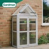 Gardman R70200425 Dove Gray Wooden Growhouse with UV Treated Polycarbonate