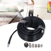 Leapiture 5800PSI 1/4 Inch High Pressure Sewer Jet Hose 100ft