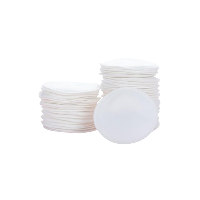Pack of 80 Round Cotton Wool Pads, 100% Pure Cotton,