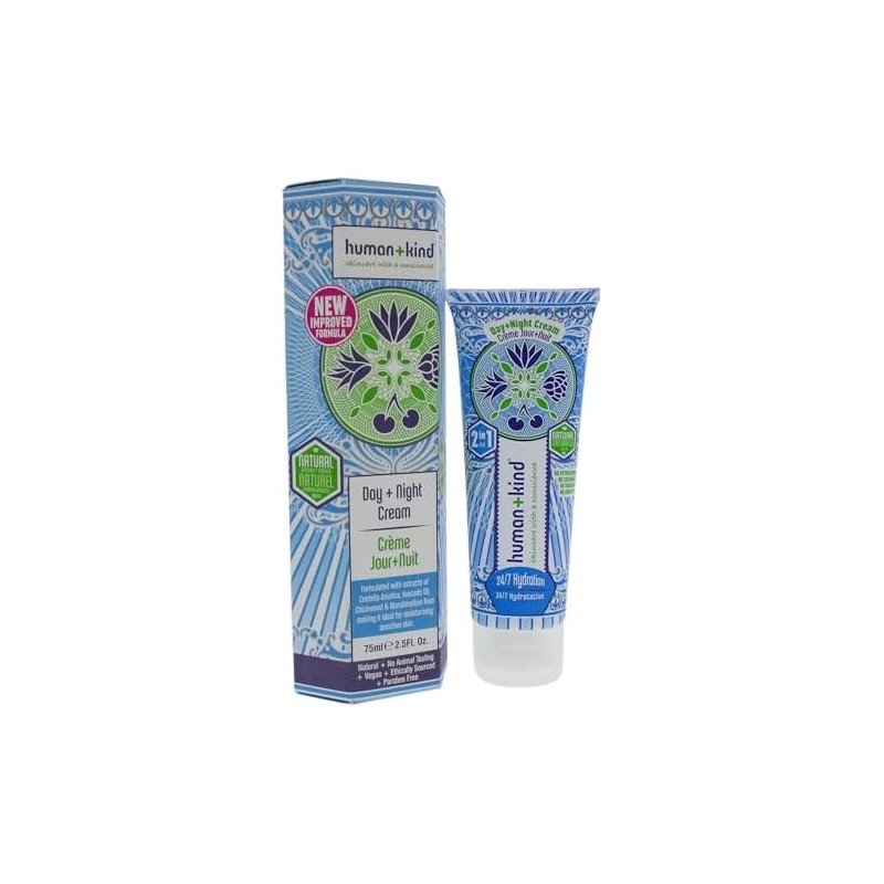 Human+Kind Moisturising Facial Cream For Unisex 2.5 oz Cream
