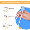 3Pcs Kids Training Chopsticks,Kids Chopsticks Reusable Cat Childrens Chopsticks Learning