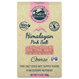 La Baleine Coarse Pink Himalayan Salt, 17.6oz