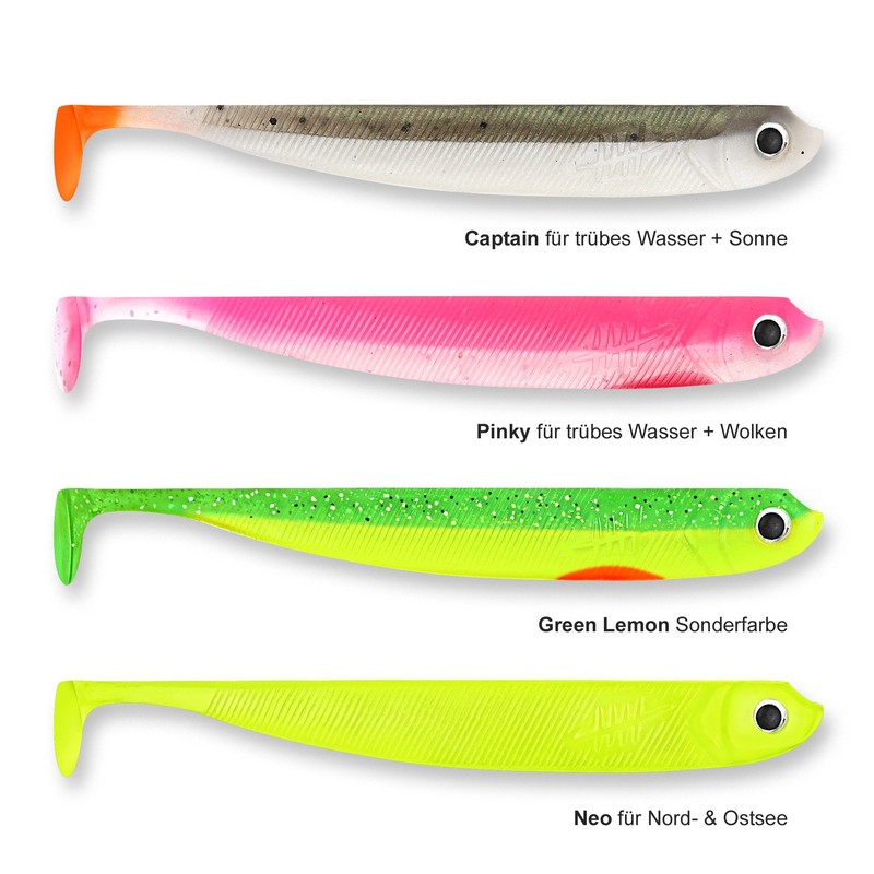 Lieblingsköder Rubber Fishing Bait for Perch Zander Pike 12.5 cm,