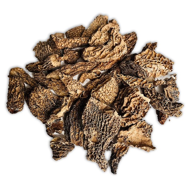 Dr. Ana Collection - Dried Morel Fracture - Broken Heads Without Feet (100g), Premium Quality, Hand Picked and Air Dried, Origin: Monte and Bosnia and Herzegovina