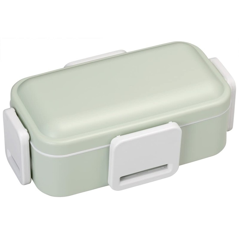 Skater PFLW4AG-A Antibacterial Fluffy Domed Lid 2-Tier Lunch Box, 20.3