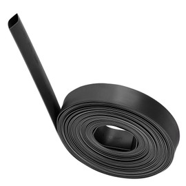 TA-VIGOR 12mm Heat Shrink Tubing, 7M Length Heat Shrink Sleeving, 2:1 Ratio Heat Shrink Tube for Electrical Insulation, Repairs, Wrap Cable, Wire Connectors, Black