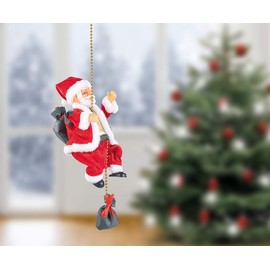 infactory Hanging Santa Claus: Climbing Santa Crawl (Climbing Santa Claus, Climbing Santa Claus, Gift Ideas)