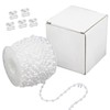 FQTANJU 20 Meter 200 Clips Vertical Blind Bottom Chain with