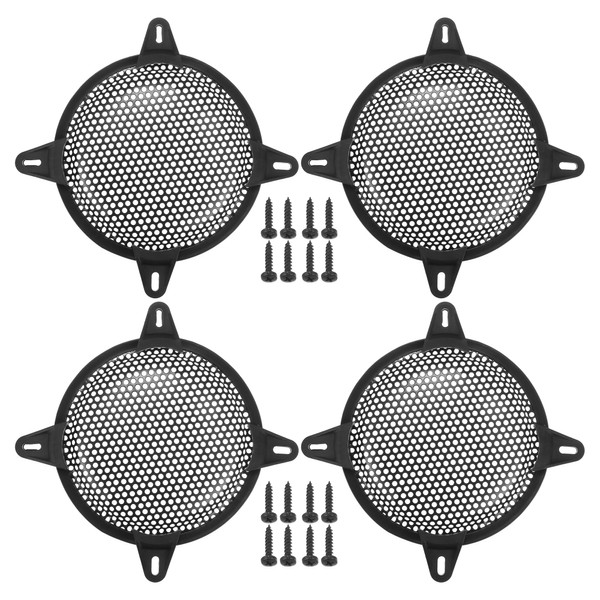 ACROPIX Universal 6" Car Speaker Grills Cover Mesh Round 6