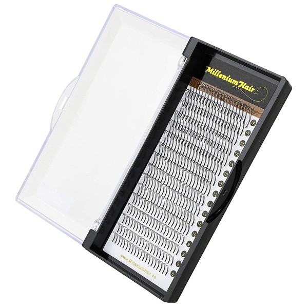 MilleniumHair Y-Lashes - D-Curl - Individual Eyelashes - 0.20 mm