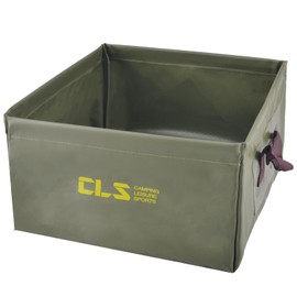 Azarxis Collapsible Bucket Camping Water Storage Container 13L Portable Folding Foot Bath Tub Wash Basin for Traveling Hiking Fishing Boating Gardening