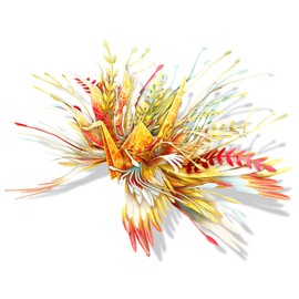 Piececool 3D Metal Model Building Kits, 12 Constellation Series - Sagittarius Wish Cranes 3D Metal Model Puzzles DIY Craft Kits Brain Teaser Puzzles for Family Time, Best Gifts, 46Pcs