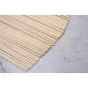 HTB HTB-BS30 Round Hard Sterile Bamboo Skewers, 11.8 inches (30