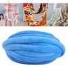 Hilo Grueso Para Tejer Brazo, Tubo Lavable, Hilo, Hilo Azul