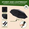 ECO CHIC Automatic Umbrella Windproof Strong Compact Folding Travel Umbrella