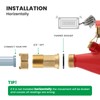 Watflow DN20 Water Meter 3/4" NPT,AWWA C708 Certification Gallon Water