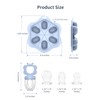 Silicone Baby Fruit Food Feeder (2 Pack) with Freezer Nibble