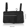 Wheelchair Side Storage Bag Organizer Waterproof Multi Pocket Armrest Pouch