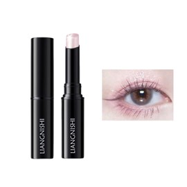 LiangNiShi Eyeshadow Pencil, Sparkly Eyeshadow Stick, Waterproof, Sparkling, Teardrop Bag, Highlight, Creamy, Diamond Cut Design, Easy Gradation, Time Saving Makeup, Easy to Carry, Perfect for