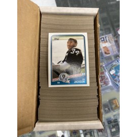 1988 Topps Football Complete Set 1-396 Bo Jackson,Boswor