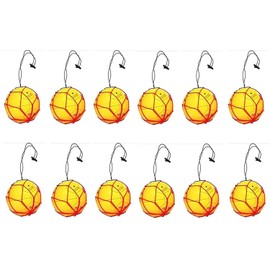 12 Soccer Ball Bungee Elastic Juggling Skill Training Net Handle Red