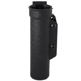 Zero9 Holsters - Model 4044 Flashlight Case, Bezel Up 1, Case Fits Fury, Strion, HL-X, Pelican 7600 Lights (Black Basketweave, Molle Lok)