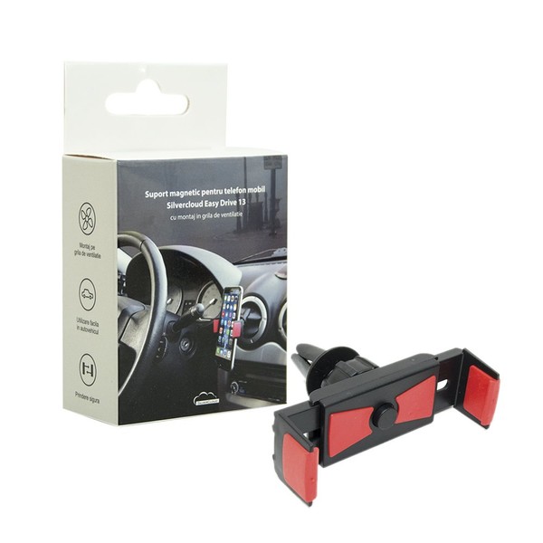 SilverCloud Air vent phone holder, universal mobile phone car mount