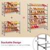 Tajsoon Expandable Shoe Rack for Closet 3 Tier, 28“-41“Adjustable &