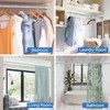SUNALLY Shower Curtain Rod Adjustable 32-75 Inch, Spring Tension Shower