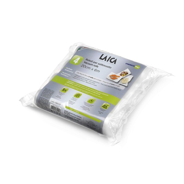Laica FrescoPiù VT3513 Foil Rolls 4 Rolls 20 x 600