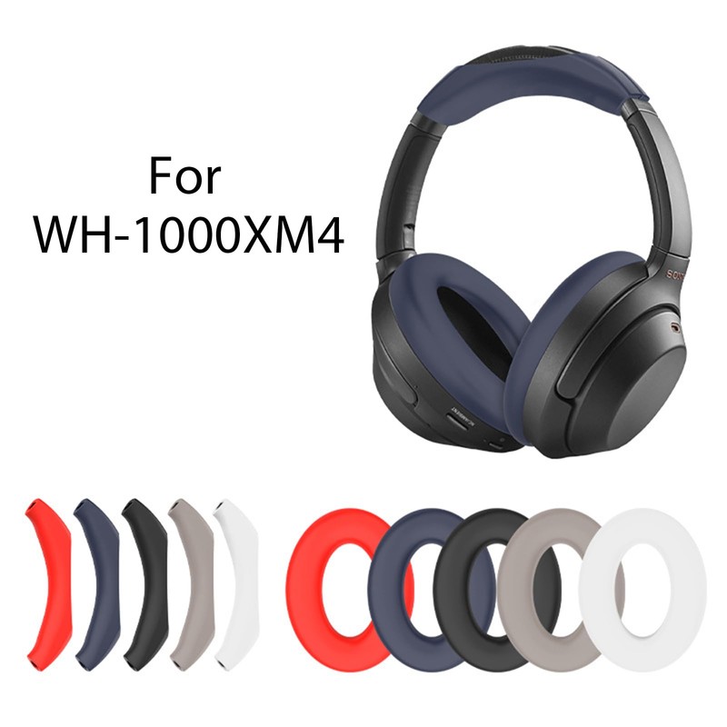 USTIYA Funda para Sony WH-1000XM4 Case Silicona Protectora de Cover