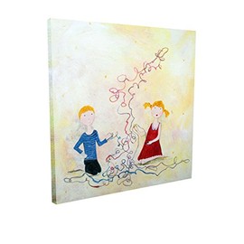Cici Art Factory Wall Art, A Long Yarn, Small