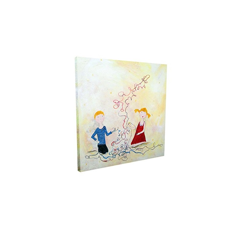 Cici Art Factory Wall Art, A Long Yarn, Small