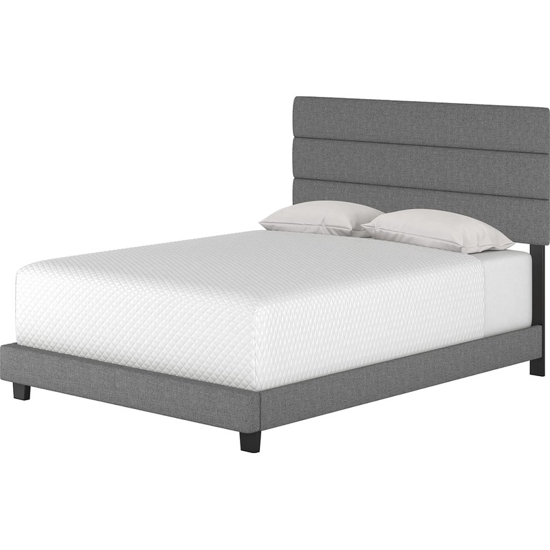 Boyd Sleep Ravenna Platform Bed Frame, Full, Grey