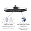 WENKO Softwater Shower Head, Rain Shower Head, Universal Shower Low