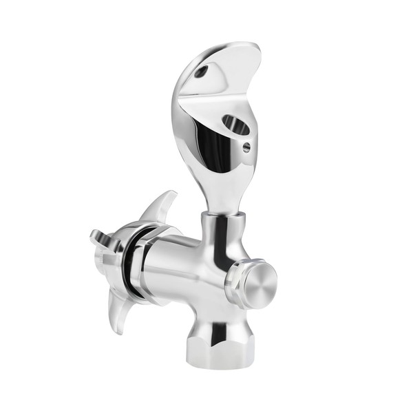 Watflow Drinking Water Fountain Faucet, Outdoor Water Faucet, Self-Closing Valve