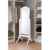 Proman Products Barrington Cheval Mirror, White