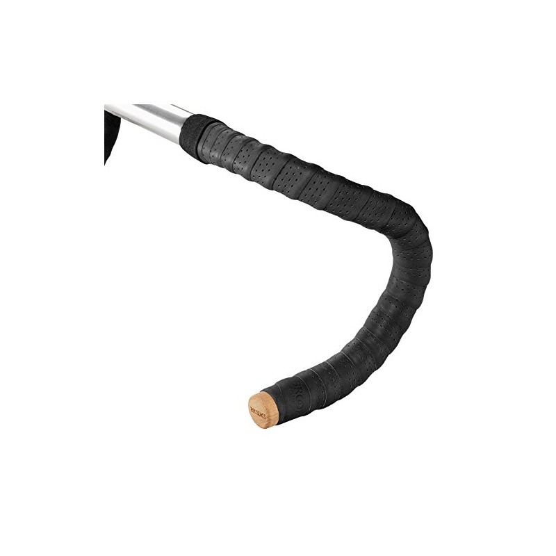 Brooks Leather Bar Tape Bicycle Grip Bar Tape Black
